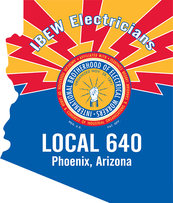 Ibew electricians in Phoenix, Arizona. [FOOTER]